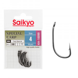 Крючки Saikyo KH-10099 Special Carp BN №4 (10 шт.) Крючки Saikyo KH-10099 Special Carp BN №4 (10 шт.)