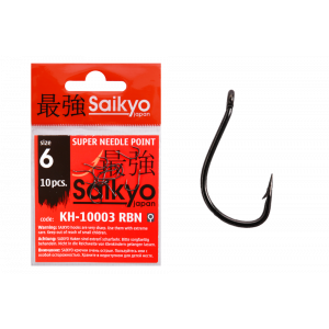 Крючки Saikyo KH-10003 Tanago BN № 6 (10шт) Крючки Saikyo KH-10003 Tanago BN № 6 (10шт)