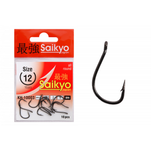 Крючки Saikyo KH-10003 Tanago BN №12 (10шт) Крючки Saikyo KH-10003 Tanago BN №12 (10шт)